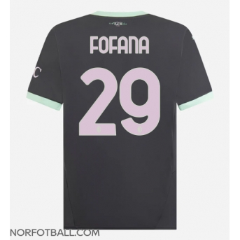 Billige Fotballdrakt AC Milan Youssouf Fofana #29 Replika Tredjedrakt 2024-25 Kortermet